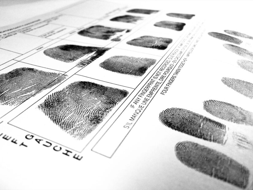 Fingerprints Photo of fingerprint records